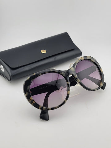 RARE Vintage Authentic PRADA Ladies Havana Matte Brown Sunglasses SPR 12P.