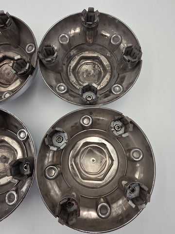 4 DODGE 2500 RAM 52039098 OEM WHEEL CENTER CAP HUB DUST COVER 8 LUGS CHROME HEX