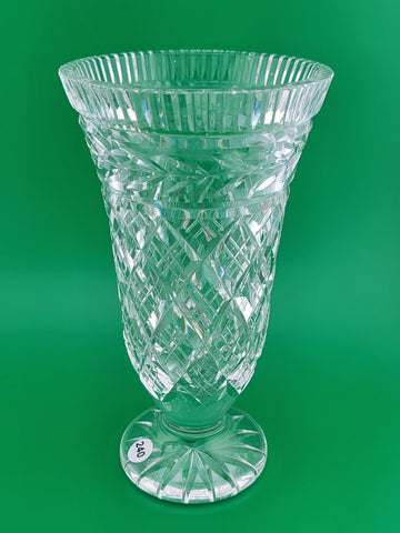 Vintage Waterford Crystal Retired Glandore 7" Vase Made In Ireland