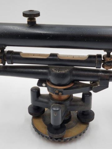 Vintage 1950's W&L.E. Gurley Transit Model Surveying Equipment w original case