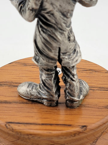 Vintage Ron Lee Hobo Band Collection Pewter Violinist Clown Figurine Collectible