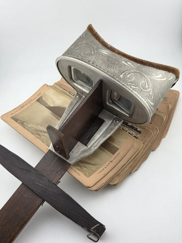 Antique Underwood & Underwood Sun Sculpture June 11 1901 Stereoscope 3D Viewer