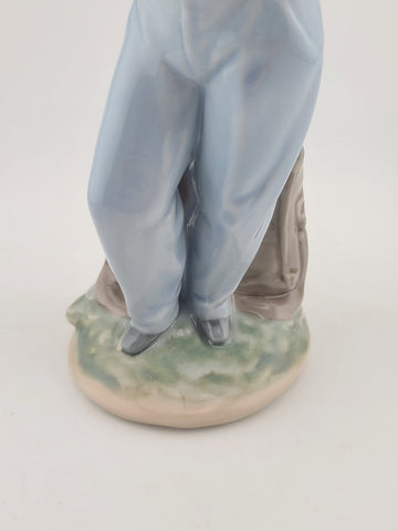 LLADRO FIGURINE COLLECTORS SOCIETY, CAN I PLAY, #7610 WITH ORIGINAL BOX 1984