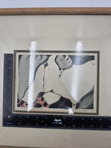 Karel Havlicek In a Sentimental Mood 1986 Signed Ltd Ed Serigraph 63/120 Framed