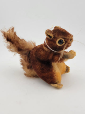 Extremey Rare Collectible Antique Steiff "Perri" the Squirrel 4" Tall. C 1950's.