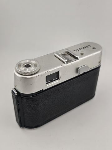 Voigtlander vitoret R lanthar 2.8/50 Prontor 125 Vintage camera Germany Untested