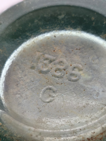 Rare Pair Antique 1900-1915 Embossed Coca-Cola Bottles Winston NC Aqua Glass