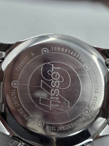 Tissot PRS 200 Chrono T039.417 Quartz Sapphire Crystal 42mm Men's Watch. Works
