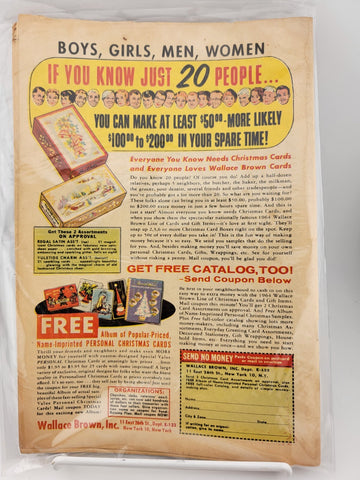 Lot Of 3 Black Fury Comic Books, 1964 & 1965 Good Cond. Ungraded.