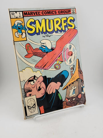 Vintage Original Smurfs #1 Dec 1982 Marvel Comic Books. Ungraded.