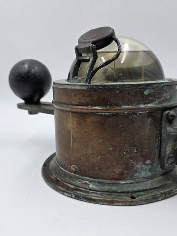 Rare Antique Kelvin White Constellation Ship Binnacle Compass Brass Nautical .