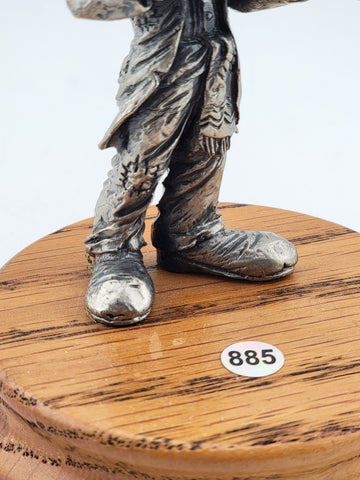 Vintage Ron Lee Hobo Band Collection Pewter Violinist Clown Figurine Collectible