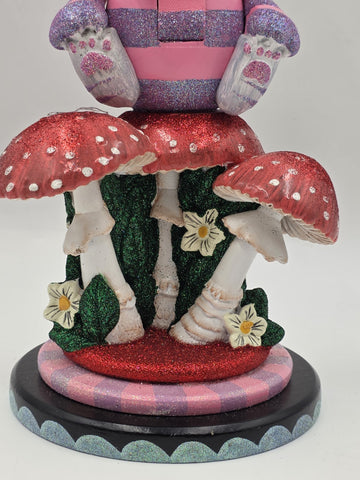 Kurt S. Adler HA0573 Hollywood Cheshire Cat Nutcracker, Multi-Colored, 15"