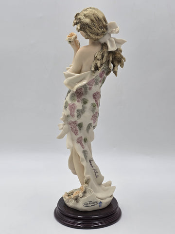 Giuseppe Armani Rose 0678-C Hand Signed 1996 Society Event Figurine COA Italy.