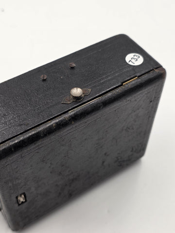 Antique c1910 Quarter Plate Folding Camera Aldis Anastigmat No 6 Minimum Cameo