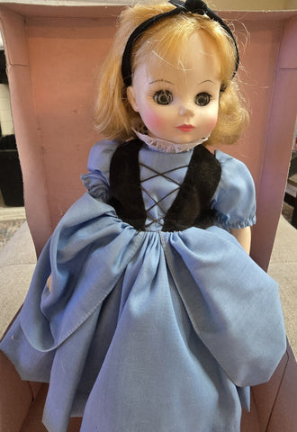 Rare Vintage collectible 1980's Madame Alexander Goldilocks 13" doll new in box.