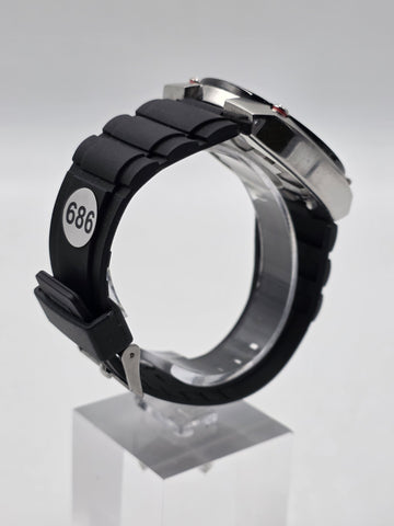 Seiko Sportura SRK025P1 6G28-00P0 Sapphire 100M Quartz Men's Watch 44mm. Works.