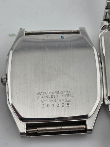 Rare Vtg Seiko Lot Of 5 Collector World Digital Timer Alarm Quartz Watches Read