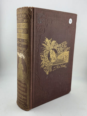 Darkness & Daylight Lights & Shadows of New York Life 1893 A D Worthington & Co
