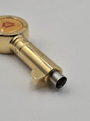 Vintage MONTECRISTO SOCIAL CLUB Gold Plated Key Cigar Punch Collectable 3"