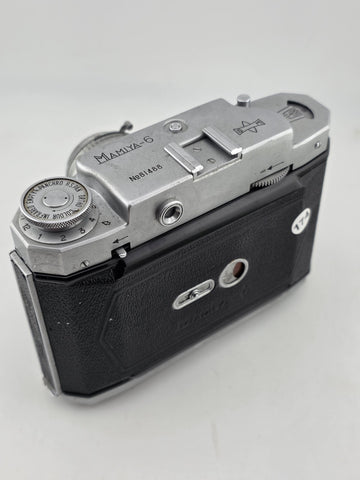 Vintage Mamiya 6 Folding Camera Zuiko 75mm f3.5 Seikosha Rapid 6x6 Japan Film