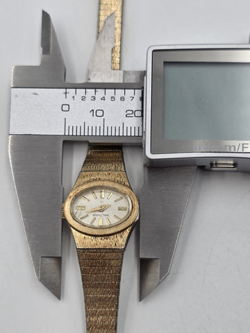 Vintage Waltham 17 Jewel Ladies Mechanical Watch Miraflex RGP Bracelet USA Works