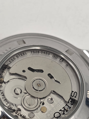 Seiko Prospex SNKP09K1 Automatic Diver 200M White Dial 7S26 Watch Box