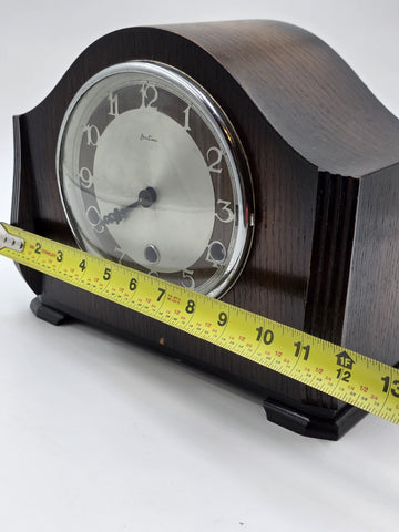 Antique British Bentima Westminster Clock, Art Deco. Working. Read.