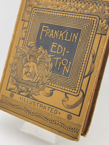Tom Brown’s School Days Franklin Edition 1887 RARE By Thomas Hughes Illustrated