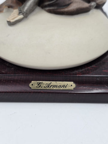Giuseppe Armani Lady With Parrot 616/C Hand Signed LE 262/5000 Box COA Italy
