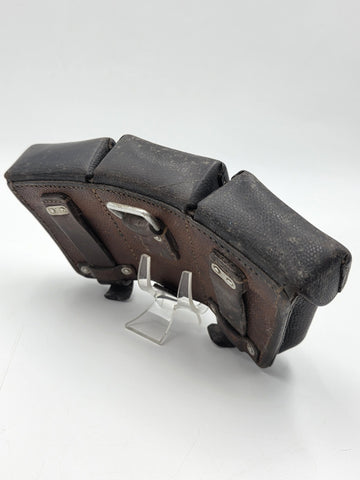 WWII German 1939 K98 Ammo Pouch Stb II./A.R.39 Artillery Regiment 39 Leather