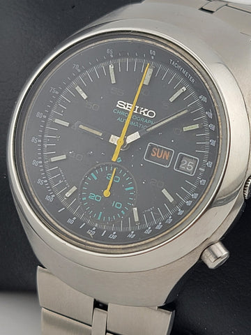 Rare Vintage Seiko 6139-7050 Speedtimer Chrono in Excellent Condition (1972).