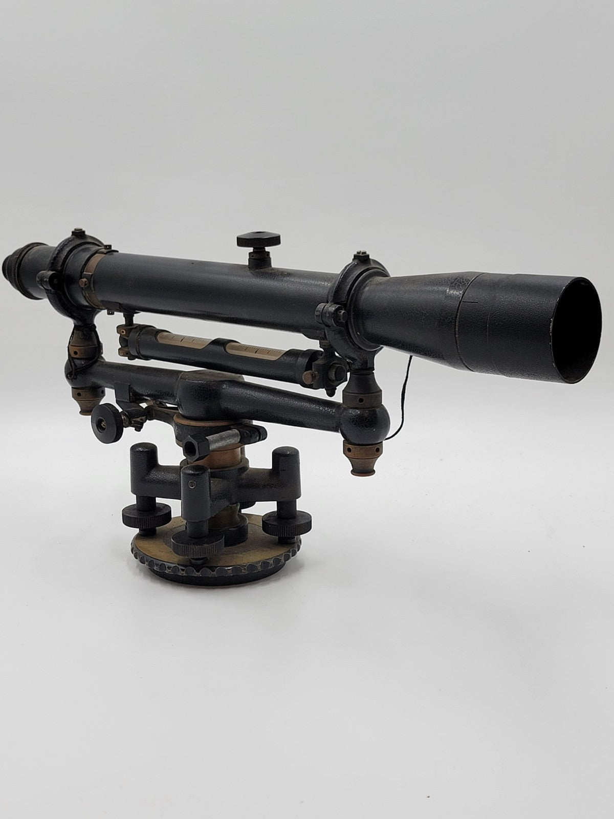 Vintage 1950's W&L.E. Gurley Transit Model Surveying Equipment w original case