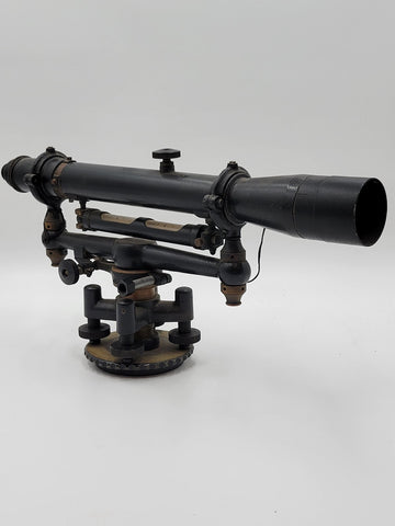 Vintage 1950's W&L.E. Gurley Transit Model Surveying Equipment w original case