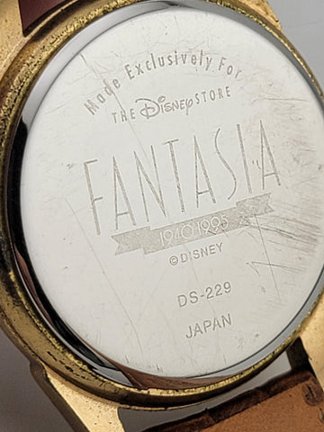 Disney Fantasia Watch Sorcerers Apprentice VTG Rare 1995 55th Anniversary. Works