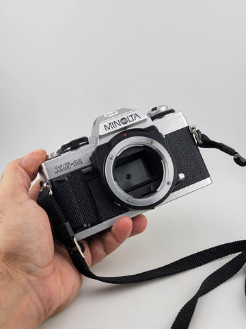 Vintage Minolta XG-M 35mm SLR Film Camera Body Only. Untested