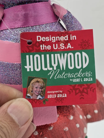 Kurt S. Adler HA0573 Hollywood Cheshire Cat Nutcracker, Multi-Colored, 15"