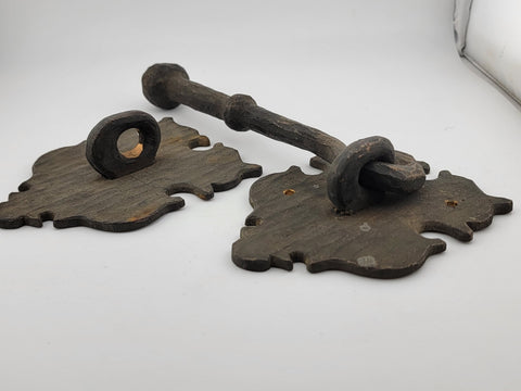 Rare Antique 18 Century Spanish Bronze Door Lock. Heavy Metal. Good Condition.
