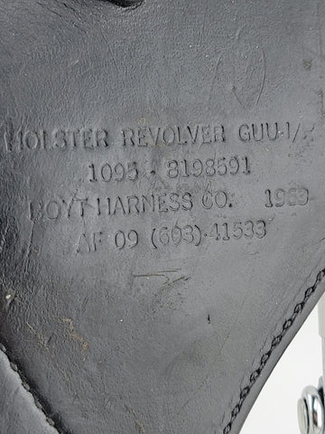 BOYT HARNESS CO. 1963 HOLSTER REVOLVER GUU 1/P 1095-8198591 Vintage