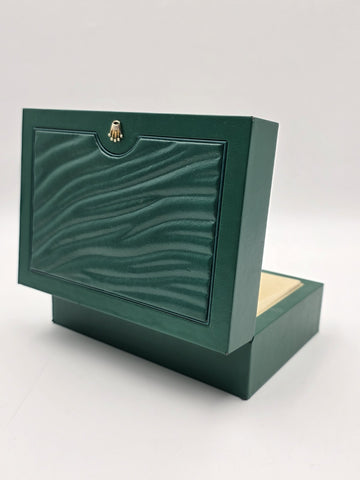 Vintage Rolex 39139.04 Oyster M Green Watch Presentation Box Genuine Swiss