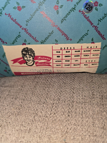 Rare Vintage collectible 1980's Madame Alexander 12” Cleopatra doll new in box.