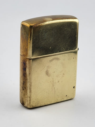 Rare Vintage 1996 Brass Zippo Lighter Soaring Bald Eagle H Patriot USA XII