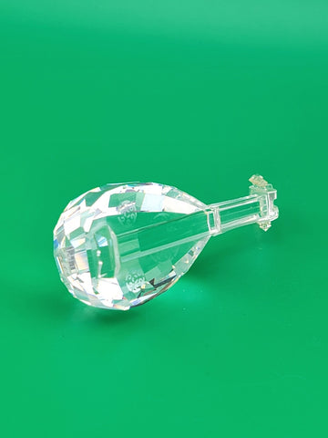 Rare Vintage Swarovski Crystal Lute 7477000004 169246. Retired 1997.  MIB+COA