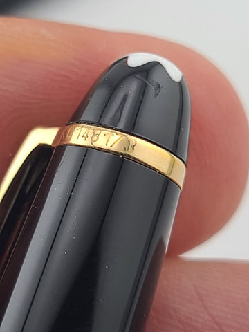 Vintage Montblanc Meisterstuck Classic Ballpoint Pen W Original Box W 1 Refill