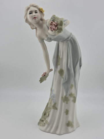 Royal Doulton "SUMMER'S DARLING" Figurine HN3091 Reflection Collection Signed.