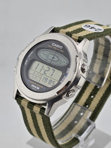 Rare Mint Casio Cosmo Phase CGW-500 Module 830 Vintage 1985 Orbit Digital Watch