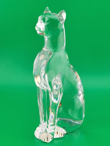 Baccarat Baccarat Crystal Figurines Cat-Egyptian-Clear - No Box 3942174