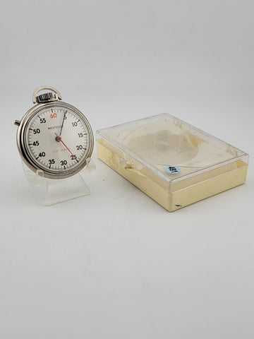 Vintage Westclox Stop Watch Model 10887 W Original Box. Working.