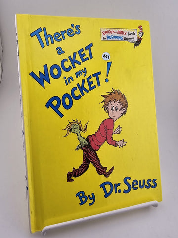 Vintage Hardcover: There Is  a Wocket In My Pocket  book Dr. Seus 1st Edition