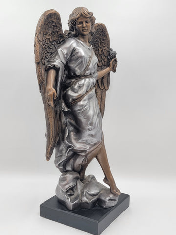 Rare Large Original 1994 Austin Sculpture Guardian Angel Figurine Statue. 19 In.